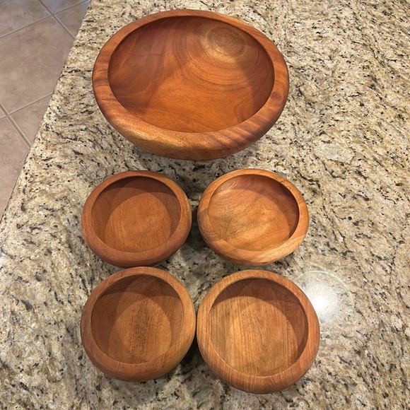 Other - Wooden decorative bowls